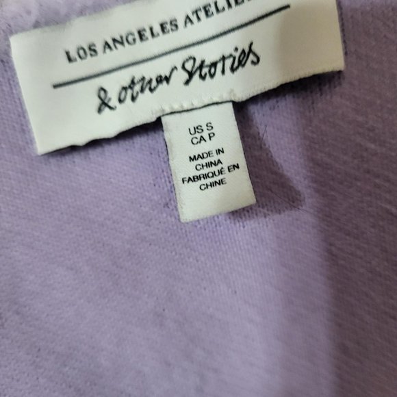 Purple sweater blouse - Picture 4 of 4